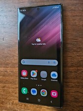 Samsung Galaxy S22 Ultra 5G SM-S908U1 (Factory Unlocked) Black 128GB Smartphone