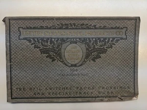 1912 FERROCARRIL - RRR CATALOGO 17 THE LORAIN STELL COMPANY - RAILES CAMBIOS - Imagen 1 de 8