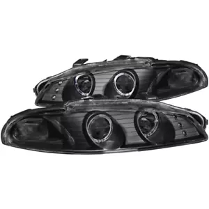 ANZO 121365 Set fari assemblaggio adatti 1997 1999 mitsubishi eclipse p - Foto 1 di 9