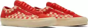 Taglia 11,5 - VANS Joe Freshgoods x stile OG 36 LX palco luna di miele - rosso nuovissimo - Foto 1 di 5