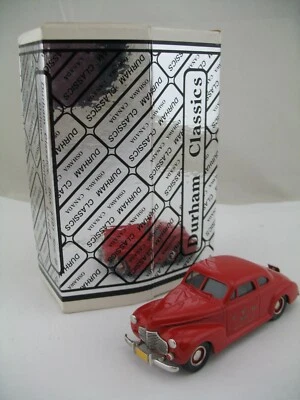 Coche clásico Durham DC-5A: 1941 Chevrolet cupé de 2 puertas, Toronto Fire Chief, caja Foto 1 de 4