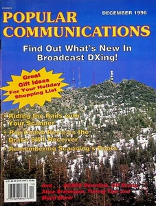 Popular Communications Magazine December 1996 What's New in Broadcast DXing - Imagen 1 de 2