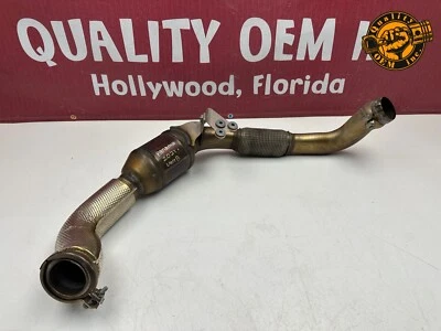 2020-2023 PORSCHE PANAMERA 2.9 LEFT EXHAUST PIPE W/ CATALYTIC CONVERTER OEM 52k - Image 1 of 4