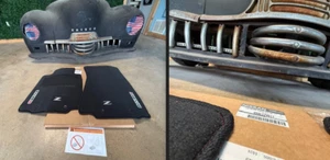 (1) Genuine NISMO Carpeted Floor Mats (2-piece / Black) 999E2ZV011 oem - Picture 1 of 8