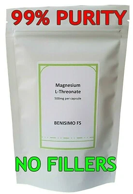 BENISIMO FS Magnesium L-Threonat 500mg Veg Cap 60,90,120,180,360