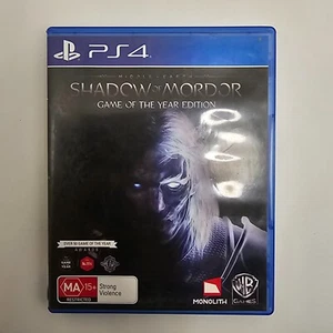 Middle Earth Shadow Of Mordor Game Of The Year Edition Playstation 4 PS4 Game - Picture 1 of 5