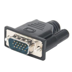 Adaptateur d'affichage virtuel VGA 1080P 60HZ prise factice mâle émulateur sans tête EDID - Photo 1/8