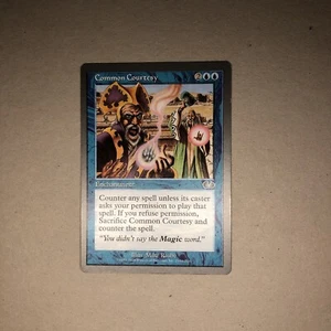 MTG Common Courtesy ~ Unglued Uncommon ~ Magic The Gathering Karte - Bild 1 von 1