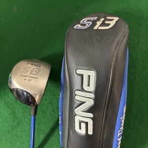 PING Si3 Forged Titanium 9° Driver  Right Handed Head Cover Grafalloy Blue Shaft - Picture 1 of 15