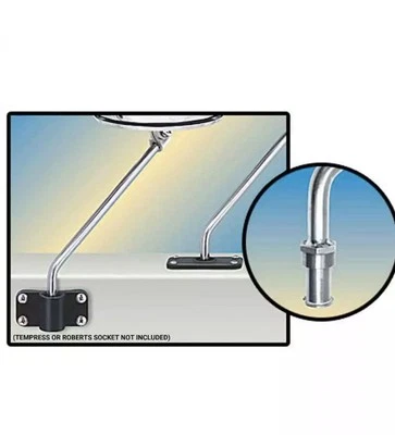 Magma A10-160 Tempress Fish-On/Roberts Socket Kettle Mount Marine Grills Boat RV - Image 1 of 2