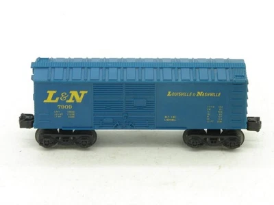 Lionel O Gauge O-27 Blue L&N Box Car 7909 Louisville & Nashville - Image 1 of 4