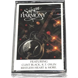 Christmas : Season Of Harmony (Cassette Tape 1990) Holiday Music NEW SEALED - Picture 1 of 4