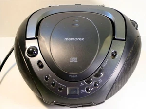 Memorex MP8806 Reproductor de CD Boombox Radio AM/FM AC/DC Mango de Kettlebell PROBADO - Imagen 1 de 5