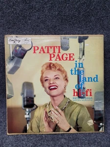 Vintage Patti Page Vinyl LP In The Land Of Hi-Fi Mercury EmArcy 1956 MG36074 - Picture 1 of 10