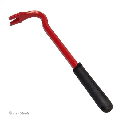 12” NAIL PULLER TOOL – carpentry tools – woodworking – hand tools – cushion grip - Image 1 of 2