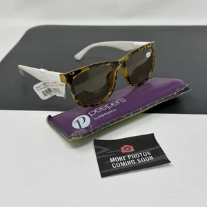 Peepers by PeeperSpecs Reading Glasses Runway Ready Bifocal +2.50 Tortoise - Picture 1 of 7