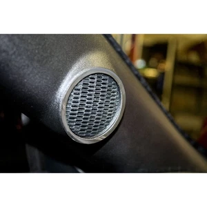 Anillos de ajuste de altavoz de tweeter ACC para Ford Mustang GT 2015-2016-ino inoxidable/pulido - Imagen 1 de 4