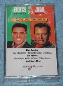Christmas Favorites, Elvis Presley & Jim Reeves Cassette, New & Factory Sealed - Picture 1 of 1