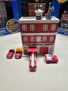 Micro Macchine Vintage ⭐ Scene Città Vigili del Fuoco ⭐ + Extra ⭐ Batterie Nuove - Foto 1 di 7