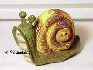 CARACOL Colorido ESTATUA DE JARDÍN INSECTO estanque patio adorno césped - Imagen 1 de 1