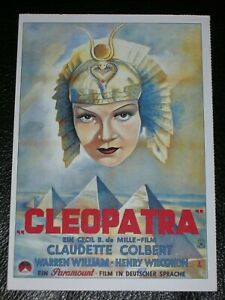 Filmkarte - Cinema - Cleopatra (1934)