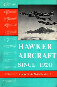 PUTNAM HAWKER AIRCRAFT SINCE 1920 HBDJ HURRICANE HUNTER FURY HART SEA HAWK HIND - Picture 1 of 1