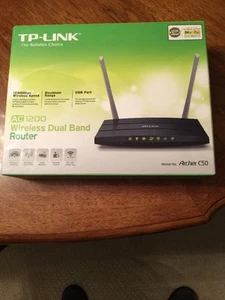 TP-LINK AC1200 Wireless Dual-Band Wi-Fi Router, 5GHz + 2.4GHz (Archer C50) - Picture 1 of 5