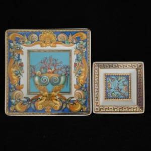 Rosenthal Versace Les Tresors de la Mer SET of 2 Bowls - 13,5 cm + 8 cm (D1273) - Picture 1 of 6