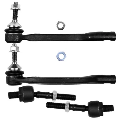 4x For 2001-2007 2008 Volvo S60 S80 V70 Front Inner Outer Tie Rod End Steering - Image 1 of 4