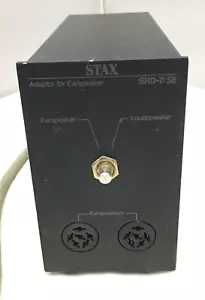 STAX SRD-7 SB Adaptor for EARSPEAKER - Picture 1 of 6