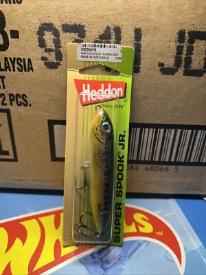 Heddon X9236HFB Super Spook Jr 3.5" Color HFB BRAND NEW IN BOX FACTORY SEALED!! - Image 1 of 3