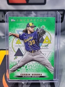 2022 Topps Inception Green Corbin Burnes #54 - Picture 1 of 2