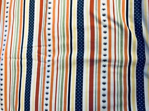 Haunted Mansion #32276 by Sanae 4 Moda Halloween Stripe Spiders & Dots 43"X7" - Picture 1 of 5