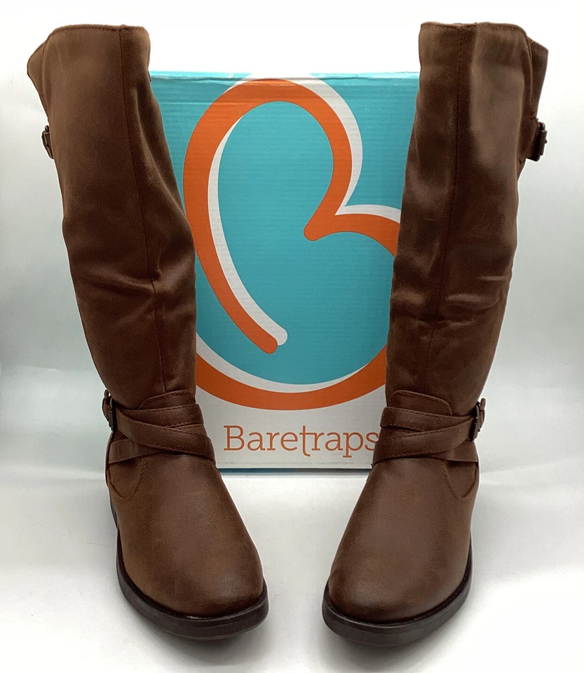 Bare Traps Womens Alysha Closed Toe Mid-calf Fashion BOOTS Brown Size 5.5 Oa3m