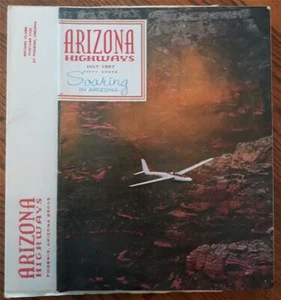 Arizona Highways Magazine - Juli 1967 - Segelflugzeug Segelflugzeuge über AZ, WIE NEU - Bild 1 von 1