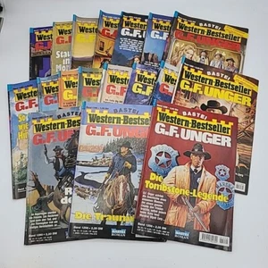 18 BASTEI Western-Bestseller G.F. Unger Zellstoff Fiktion deutsche Hefte Bücher - Bild 1 von 6
