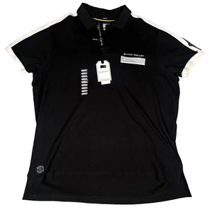 NWT US Polo Assn Black Mallet Slim Fit Short Sleeve Polo Men's XL Black - Picture 1 of 12