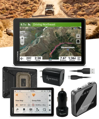 Garmin Tread 2 Overland Edition 8" All-Terrain GPS Navigator | Power Pack Bundle - Image 1 of 4
