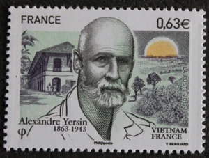 Timbre - FRANCE - VIETNAM - Alexandre Yersin - YT4798 - Neuf ** - 2013 - Picture 1 of 1