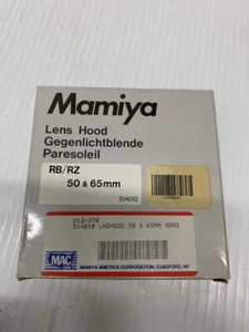 Mamiya Gegenlichtblende RB/RZ 50 & 65 mm OPEN BOX KOSTENLOSER VERSAND - Bild 1 von 6