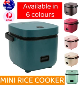 1.2L Mini Rice Cooker Portable Non Stick Cooking Pot Steamer Travel Soup - Bild 1 von 27