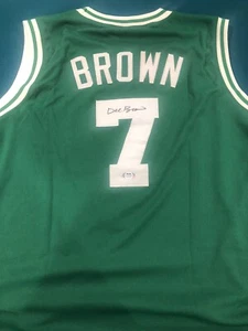 Dee Brown Autographed Custom Green Boston Celtics Jersey PSA DNA - Picture 1 of 3