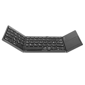 Pocket-Size Touchpad Foldable Bluetooth Keyboard for Android Windows iOS Tablet - Picture 1 of 13
