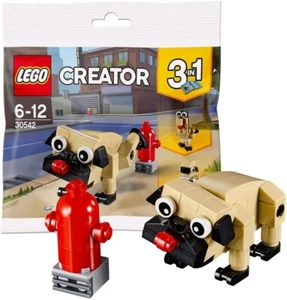 Lego Cute Pug polybag 30542 Creator Minifigure Building Set - Picture 1 of 3