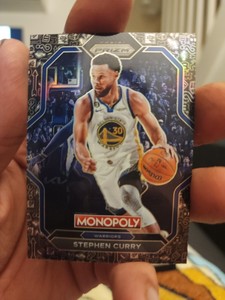 2022-23 Panini Black Prizm Monopoly Stephen Curry Prizm All-Stars #PS6 Warriors