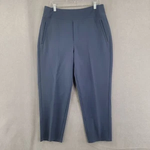 Athleta Pants Womens 14 Blue Endless High Rise Pull On Stretch Ankle Athleisure - Picture 1 of 9