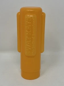 1994 Vintage Swat Kats White Castle Kids Meal Orange Launcher Topper VTG Cartoon - Picture 1 of 11