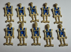 LEGO Lot of 10 Star Wars Battle Droid Pilot Minifigure sw0360  75058 75041 75080