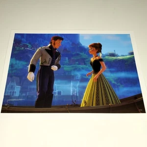 Frozen Litografia Principessa Anna Hans Stampa Esclusiva Disney Store 10x14 2014 - Foto 1 di 3