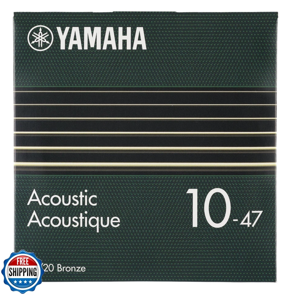 Cuerdas para guitarra acústica, extra ligeras (010~047), 80/20 bronce Foto 1 de 1